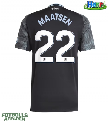 Aston Villa Ian Maatsen #22 Bortatröja 2025-26 Kortärmad